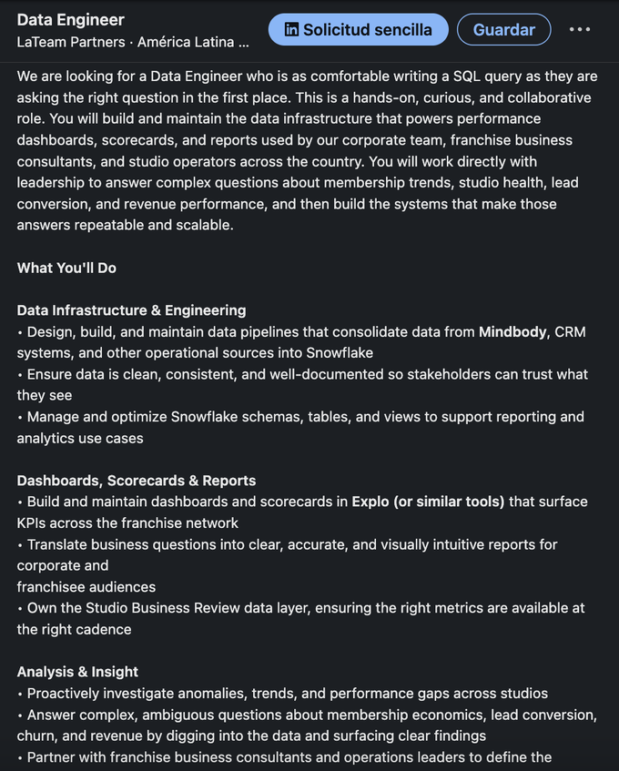 Job opening