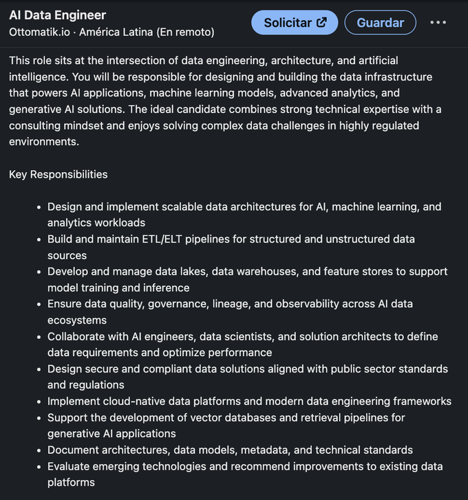 Job opening