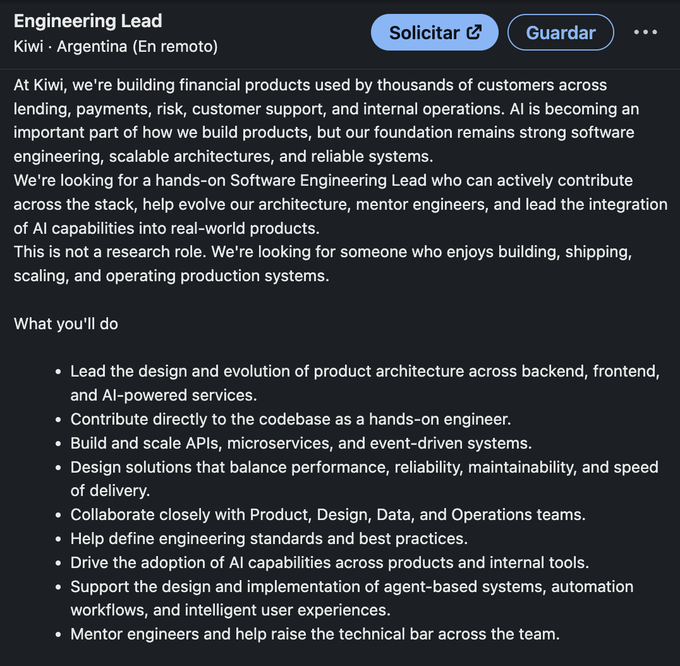 Job opening